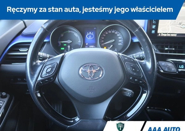 Toyota C-HR cena 83000 przebieg: 117411, rok produkcji 2017 z Darłowo małe 137